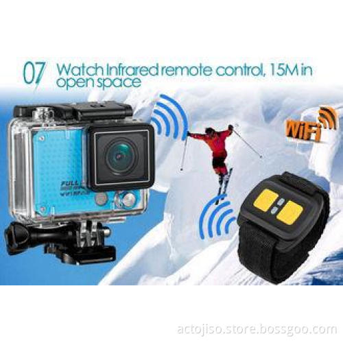 Wifi Remote Control Outdoor Sports Camera / HD Action Camer